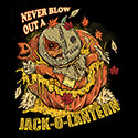Never Blow Out A Jack-O-Lantern