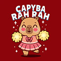 Capybara Cheerleader
