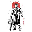 The Chainsaw Cannibal sumi-e
