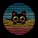 Retro Cozy Kitty