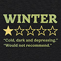 Winter Is Not Recommended