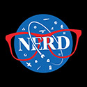 Nerdy Space Patch