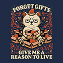 Sad Cat Gift Christmas