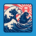 Japanese Wave Sign