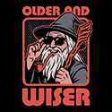 Old Wise Wizard Pop Art