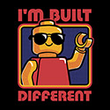 Confident Brick Character