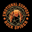 Emotional Support Rock Spider
