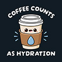 Coffee Counts as Hydration