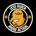 Less Quack, More Action Duck