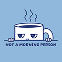 Not A Morning Person Doodle