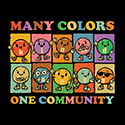 Many Colors, One Community
