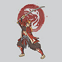 Red Vintage Ukiyo