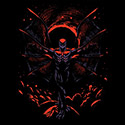 The Crimson Angel of the Eclipse